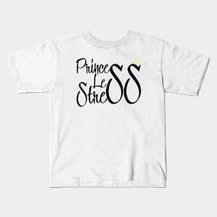 Princess less stress Kids T-Shirt